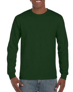 Gildan 2400 - T-Shirt à M/L Vert Forêt