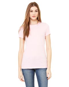 Bella B6004 - T-shirt Filé à l'anneau pour Femme Rose