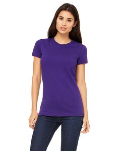 Bella B6004 - T-shirt Filé à l'anneau pour Femme Team Purple