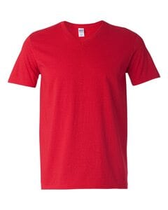 Gildan 64V00 - T-shirt Col-V Cherry Red