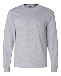 Gildan 2410 - T-shirt à manches longues pour homme Sport Grey