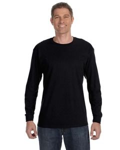 Jerzees 29L - T-shirt à manches longues HEAVYWEIGHT BLENDMC 50/50, 9,3 oz deMC Noir