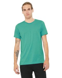 Bella+Canvas 3001C - t-shirt jersey unisexe à manches courtes Bleu sarcelle