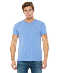 Bella+Canvas 3413C - t-shirt unisexe Triblend à manches courtes Blue Triblend