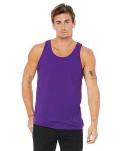 Bella+Canvas 3480 - camisole jersey unisexe Team Purple