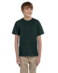 Gildan G200B - T-shirt pour enfant Ultra CottonMD, 10 oz de MD (2000B) Vert Foncé