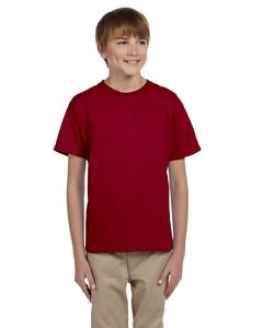 Gildan G200B - T-shirt pour enfant Ultra CottonMD, 10 oz de MD (2000B) Rouge Cardinal