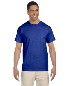 Gildan G230 - T-shirt avec poche Ultra CottonMD, 10 oz de MD (2300) Bleu Royal