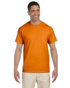 Gildan G230 - T-shirt avec poche Ultra CottonMD, 10 oz de MD (2300) Safety Orange