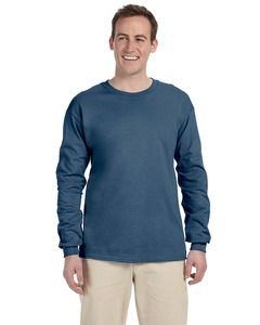 Gildan G240 - T-shirt à manches longues Ultra CottonMD, 10 oz de MD (2400) Bleu Indigo