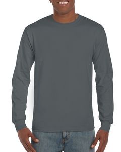 Gildan G240 - T-shirt à manches longues Ultra CottonMD, 10 oz de MD (2400) Charcoal
