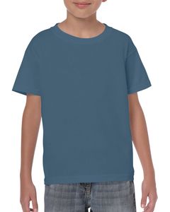 Gildan G500B - T-shirt pour enfant Heavy CottonMD, 8,9 oz de MD (5000B) Bleu Indigo