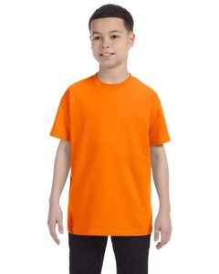 Gildan G500B - T-shirt pour enfant Heavy CottonMD, 8,9 oz de MD (5000B) Tenesee Orange