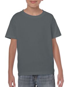 Gildan G500B - T-shirt pour enfant Heavy CottonMD, 8,9 oz de MD (5000B) Charcoal