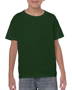 Gildan G500B - T-shirt pour enfant Heavy CottonMD, 8,9 oz de MD (5000B) Vert Foncé