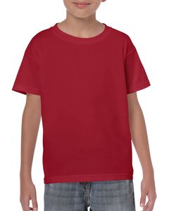 Gildan G500B - T-shirt pour enfant Heavy CottonMD, 8,9 oz de MD (5000B) Rouge Cardinal