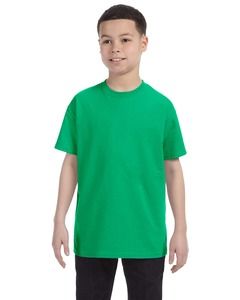 Gildan G500B - T-shirt pour enfant Heavy CottonMD, 8,9 oz de MD (5000B) Vert Irlandais