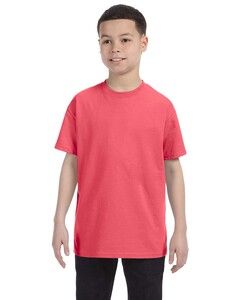 Gildan G500B - T-shirt pour enfant Heavy CottonMD, 8,9 oz de MD (5000B) Coral Silk