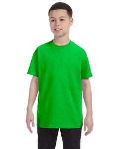 Gildan G500B - T-shirt pour enfant Heavy CottonMD, 8,9 oz de MD (5000B) Vert Electrique