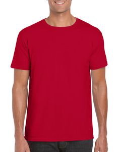 Gildan G640 - T-shirt SoftstyleMD, 7,5 oz de MD Rouge Cerise