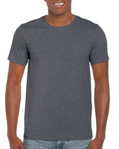Gildan G640 - T-shirt SoftstyleMD, 7,5 oz de MD Gris Athlétique Foncé