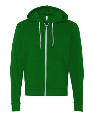 Bella+Canvas 3739 - Unisex Full-Zip Hooded Sweatshirt