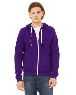 Bella+Canvas 3739 - Unisex Full-Zip Hooded Sweatshirt