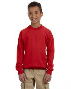 Gildan 18000B - Youth Heavy Blend™ Crewneck Sweatshirt Rouge