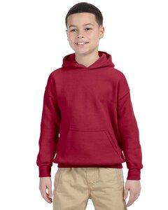 Gildan 18500B - Heavy Blend™ Youth Hooded Sweatshirt Rouge Cardinal