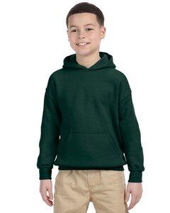 Gildan 18500B - Heavy Blend™ Youth Hooded Sweatshirt Vert foret