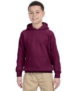 Gildan 18500B - Heavy Blend™ Youth Hooded Sweatshirt Maroon