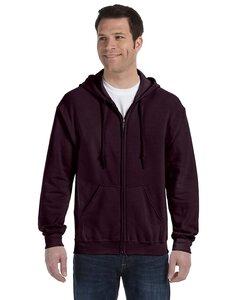 Gildan 18600 - Heavy Blend™ Full-Zip Hooded Sweatshirt Chocolat Foncé