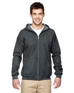 Gildan 18600 - Heavy Blend™ Full-Zip Hooded Sweatshirt Gris Athlétique Foncé
