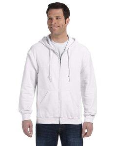 Gildan 18600 - Heavy Blend™ Full-Zip Hooded Sweatshirt Blanc