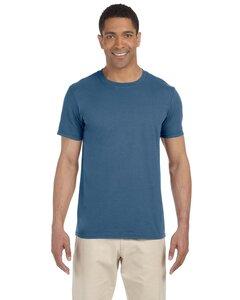 Gildan 64000 - Softstyle T-Shirt Bleu Indigo