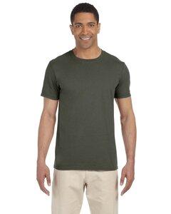 Gildan 64000 - Softstyle T-Shirt Vert Militaire