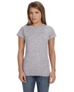Gildan 64000L - Ladies' Softstyle T-Shirt Gris Athlétique