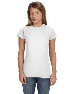 Gildan 64000L - Ladies' Softstyle T-Shirt Blanc