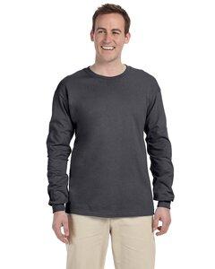Gildan 2400 - Ultra Cotton™ Long Sleeve T-Shirt Gris Athlétique Foncé