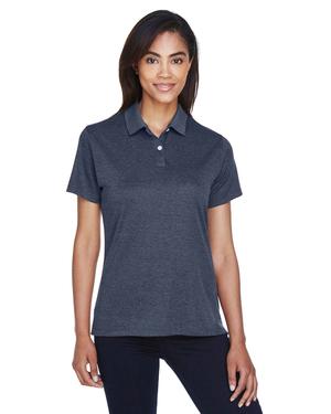 Devon & Jones DG210W - Pima-Tech Ladies Jet Pique Heather Polo