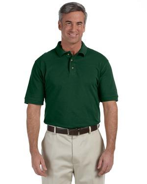 Harriton M200 - Mens 6 oz. Ringspun Cotton Piqué Short-Sleeve Polo