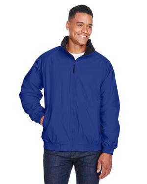 Harriton M740 - Fleece-Lined Nylon Jacket