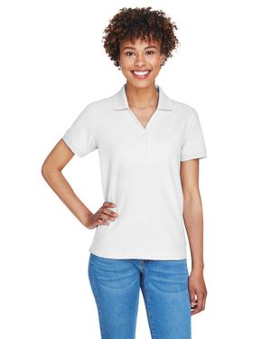 Devon & Jones D100W - Ladies Pima Piqué Short-Sleeve Y-Collar Polo