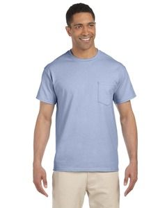 Gildan G230 - T-shirt avec poche Ultra CottonMD, 10 oz de MD (2300) Bleu ciel