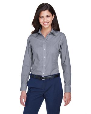 Devon & Jones D640W - Ladies Crown Collection Gingham Check