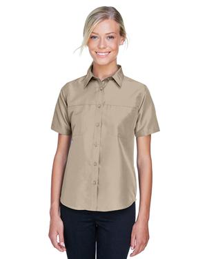 Harriton M580W - Ladies Key West Short-Sleeve Performance Staff Shirt