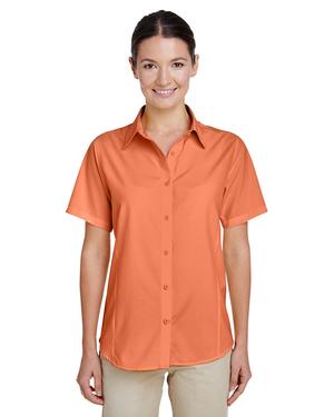 Harriton M610SW - Ladies Paradise Short-Sleeve Performance Shirt