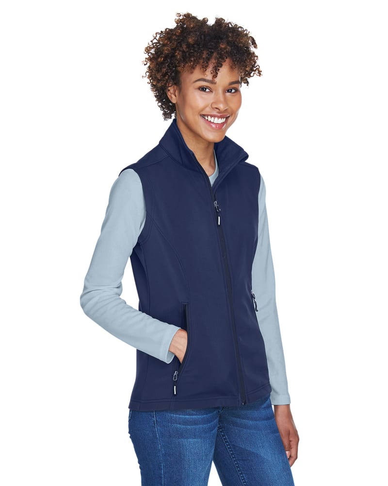 Ash CityCore 365 CE701W - Ladies Cruise Two-Layer Fleece Bonded Soft Shell Vest