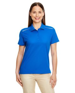 Core 365 78181R - Ladies Radiant Performance Piqué Polo with Reflective Piping