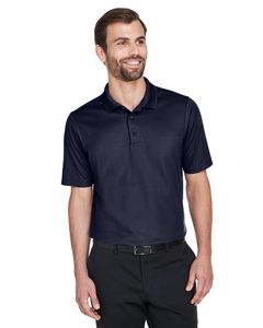 Devon & Jones DG20 - Men's CrownLux Performance Plaited Polo Marine